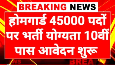 Home Guard Vacancy 2025